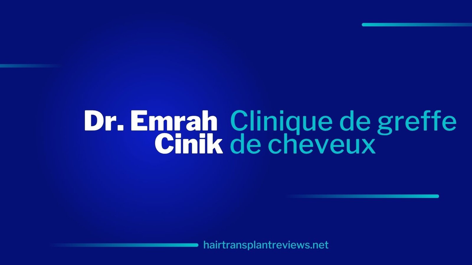 Dr. Emrah Cinik Hospital – Expertise Reconnue, Réalités à Connaître (2025)