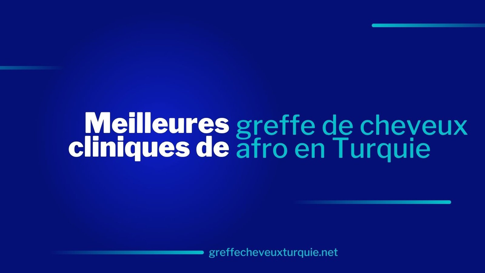 Meilleures cliniques de greffe de cheveux afro en Turquie (Guide 2025)